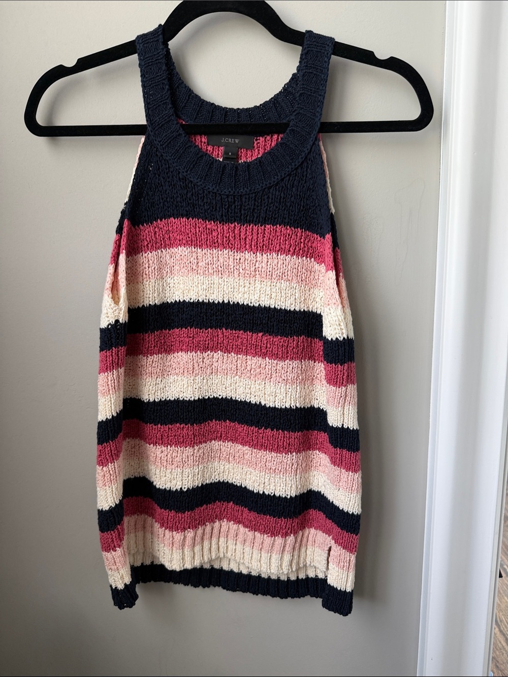 J.Crew Point Sur Stripe Sweater Tank